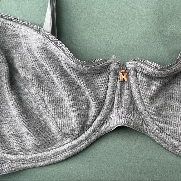 SavageX Rib Demi Cup Unlined Bra - Picture 3 of 6